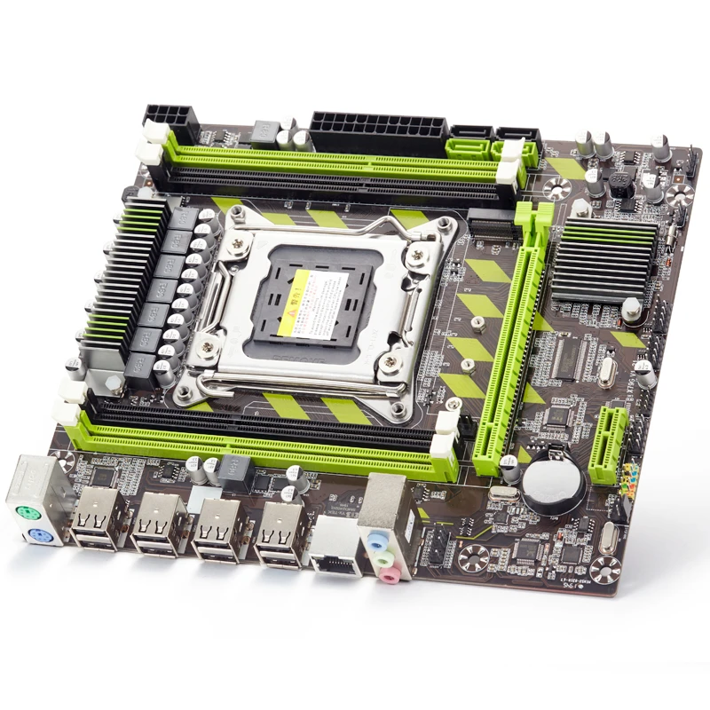 Набор игровой материнской платы X79 LGA 2011 с E5 2689 3 6 ГГц макс. SATA III 16 Гб 1600 МГц PCI E M.2 SSD