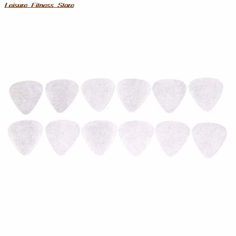 

12 Pieces Bass Guitar Picks Stainless Steel Acoustic Electric Guitarra Plectrums 0.30mm Wholesale