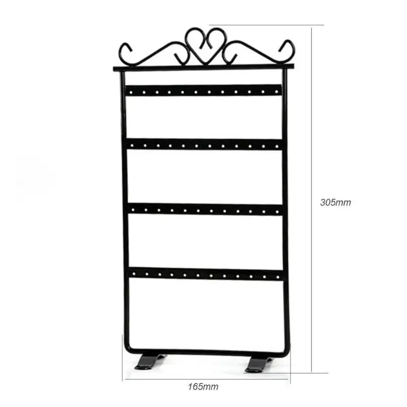 48 отверстий серьги-гвоздики дисплей практичный классический нежная текстура