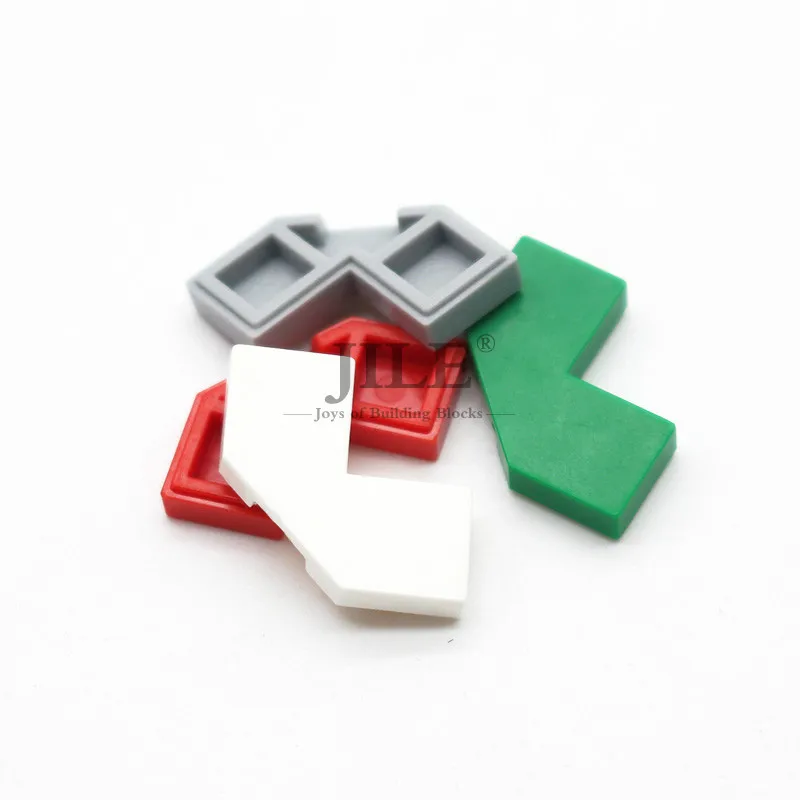 Модифицированный уголок Moc Tile 2x2 с отрезанными угловыми гранями 27263 креативные