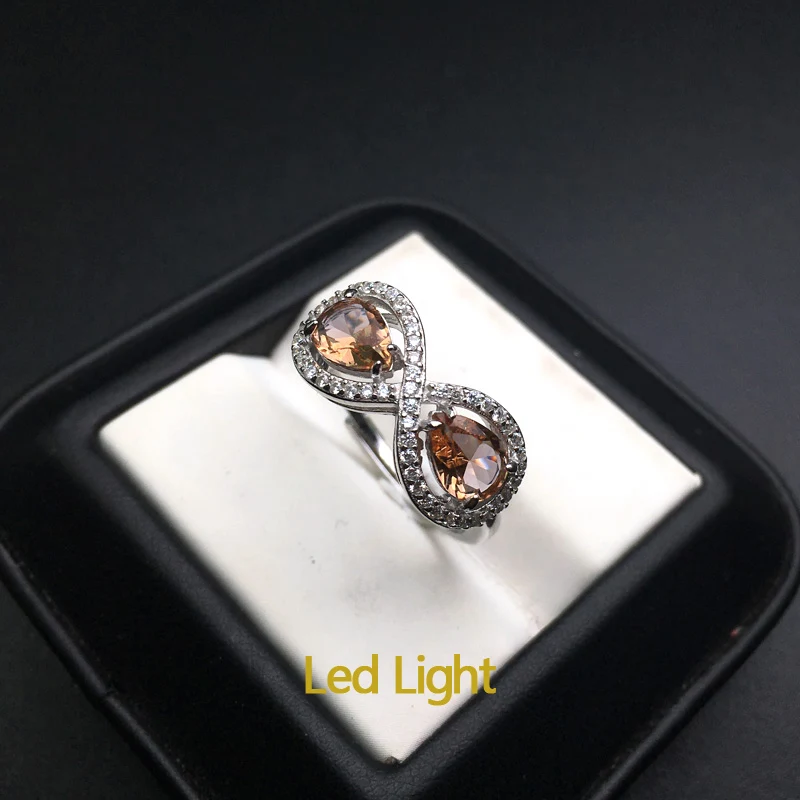 Женское кольцо с зултанитом CSJ ювелирное изделие из стерлингового серебра 925