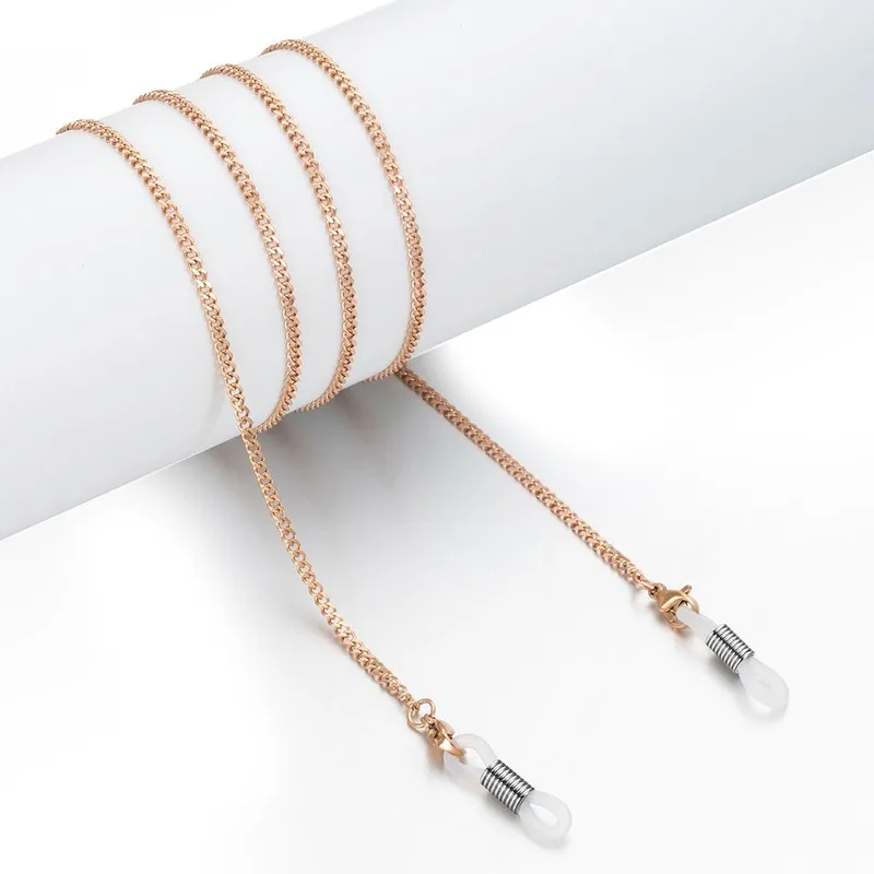 LeonLion1PC Fashion Non-slip Metal Sunglasses Chain Lanyard Spectacles Cords Eye Glasses Holder For Women/Men | Аксессуары для