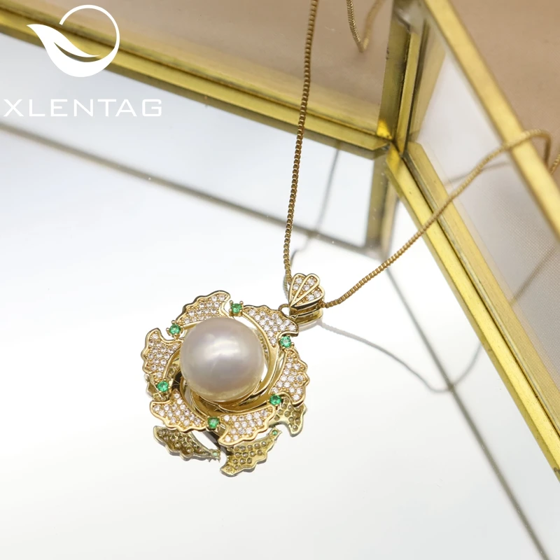 Xlentag ожерелье с натуральным пресноводным жемчугом | Украшения и аксессуары