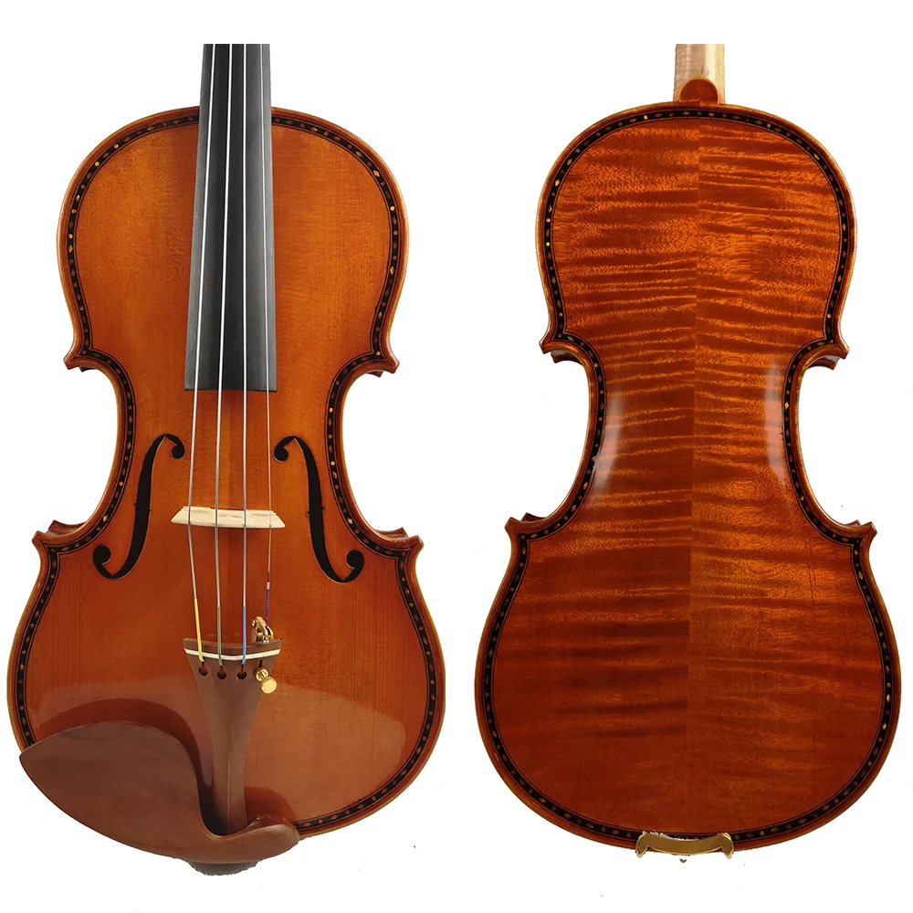 Бесплатная доставка копия Европейский Stradivarius 1679 Hellier 100% ручная работа резьба