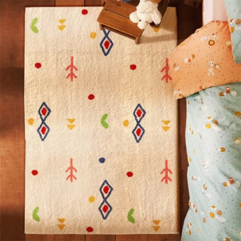 Детский ковер для гостиной современный Пушистый Коврик детей плюшевый Ковер