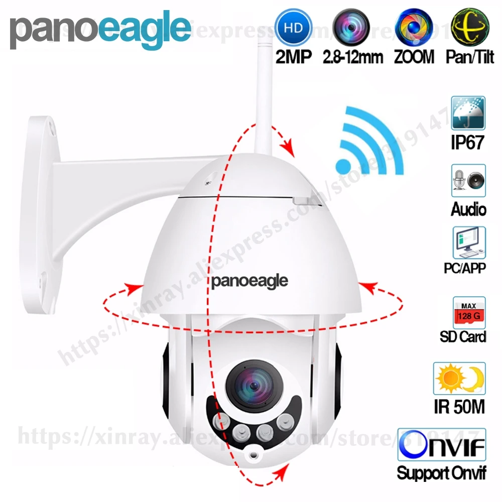 Panoeagle Wi Fi камера наружная PTZ IP 1080 p скоростная купольная CCTV безопасности ip WIFI