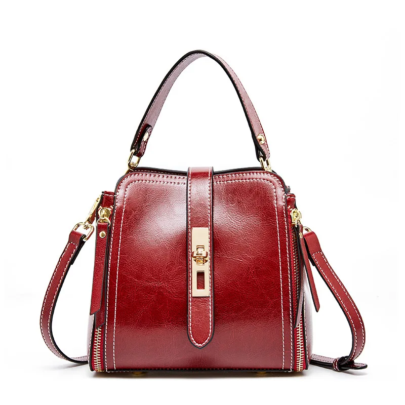 

Women Bag 2020 Second Leather Splicing Personality Fashion Designer Luxury New Handbags Crossbody Messenger Shoulder Bags