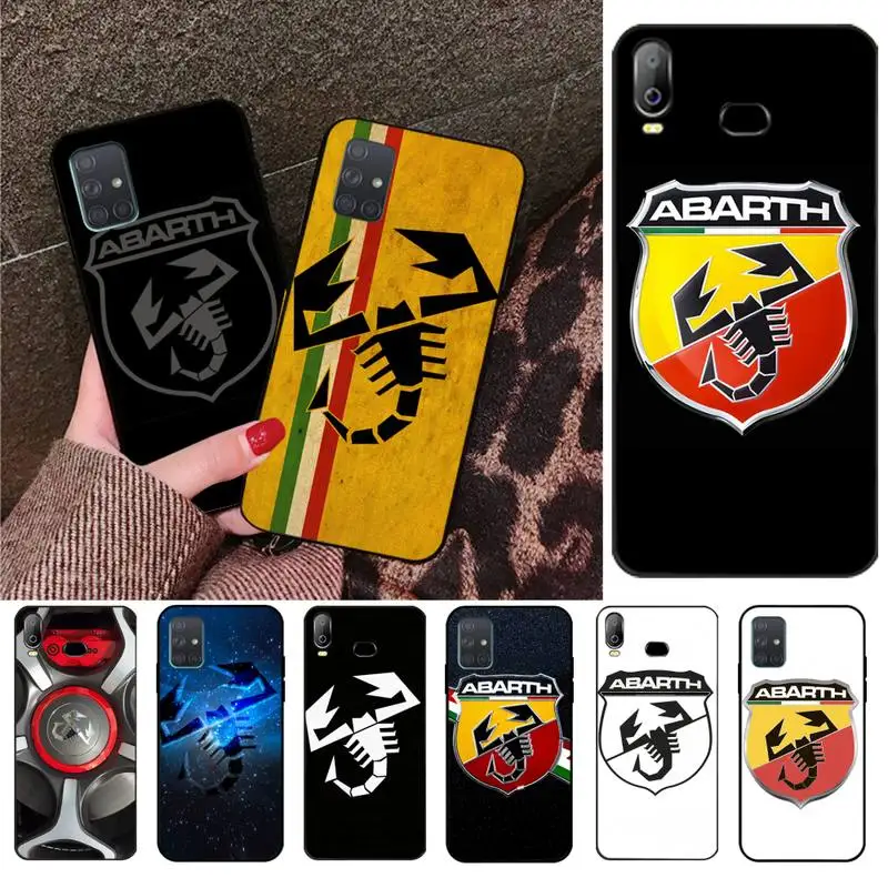 HPCHCJHM итальянский спортивный автомобиль abarth logo DIY Роскошный чехол для телефона