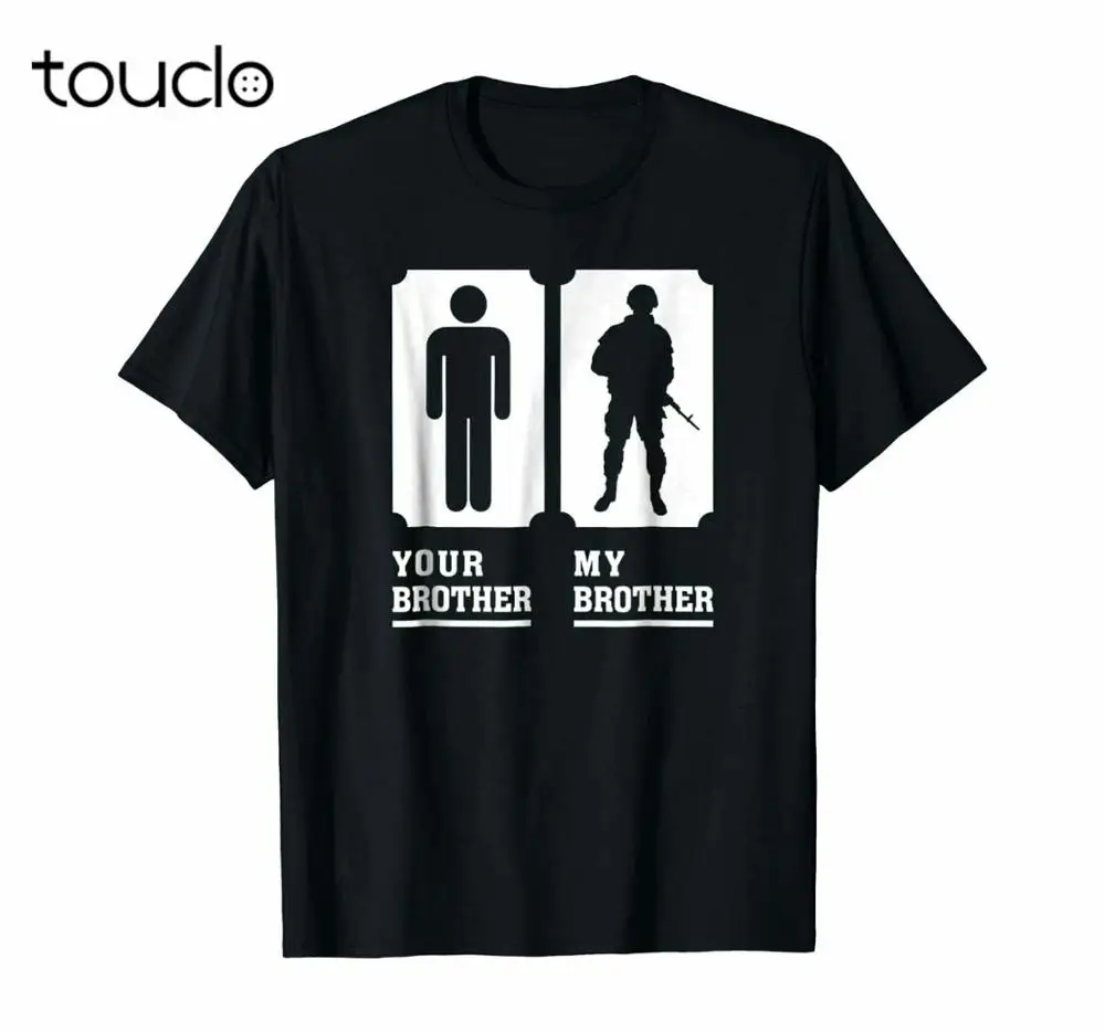 

My Brother Is In Army Shirt Military Proud Sister Tee Shirts
