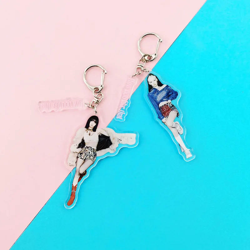 Брелок KPOP JISOO LISA ROSE JENNIE как вам нравится этот новый альбом брелок модный милый