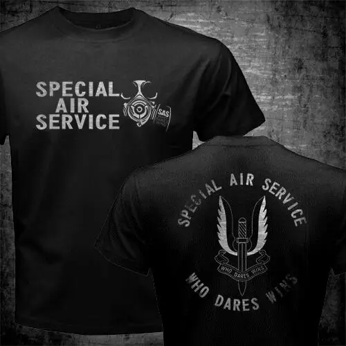 

New United Kingdom British Army Special Force SAS Special Air Service Men T-shirt Short Casual 100% COTTON O-Neck Men Clothing