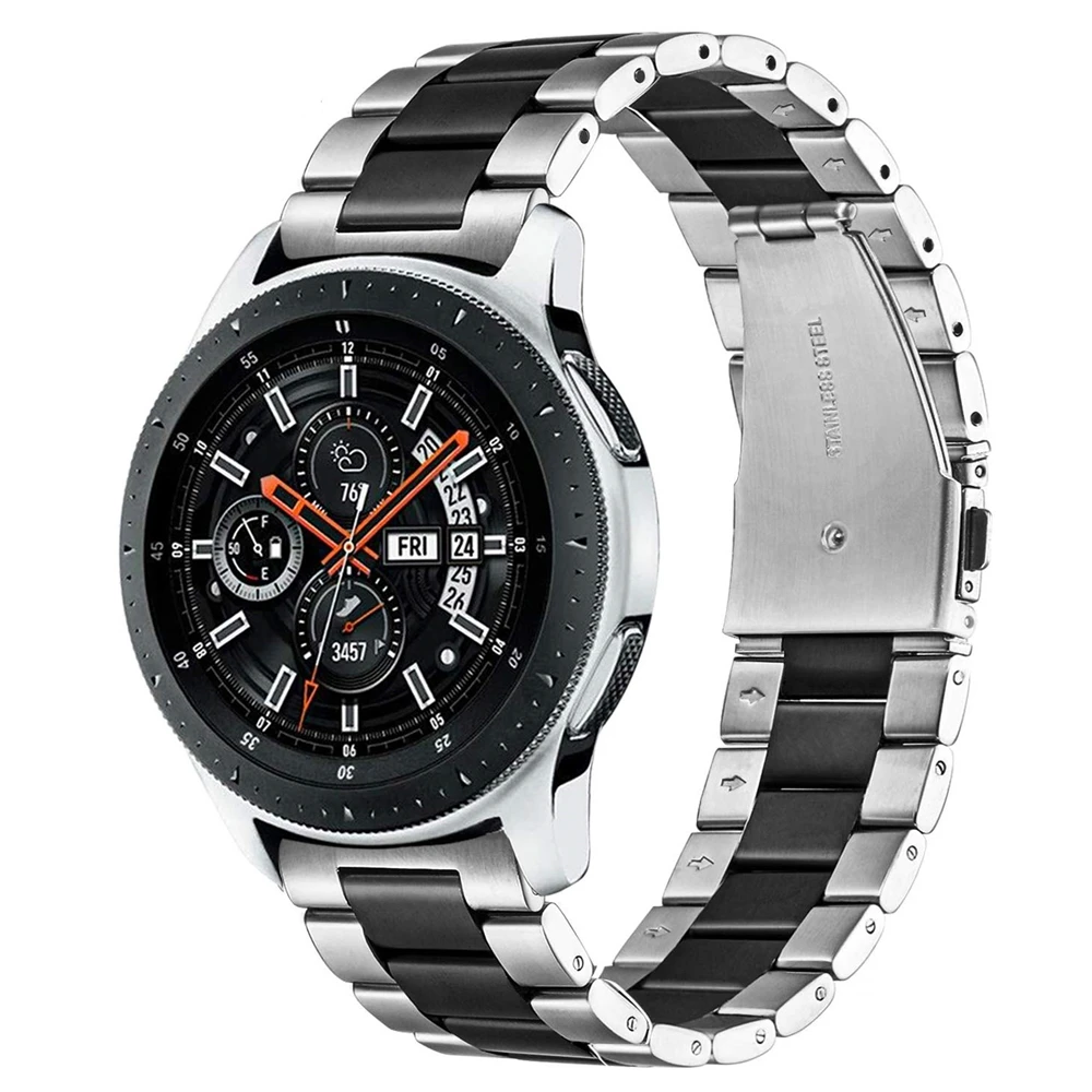 Браслет для samsung gear s3 Classic Frontier bands 22 мм 20 ремешок из нержавеющей стали galaxy watch 46