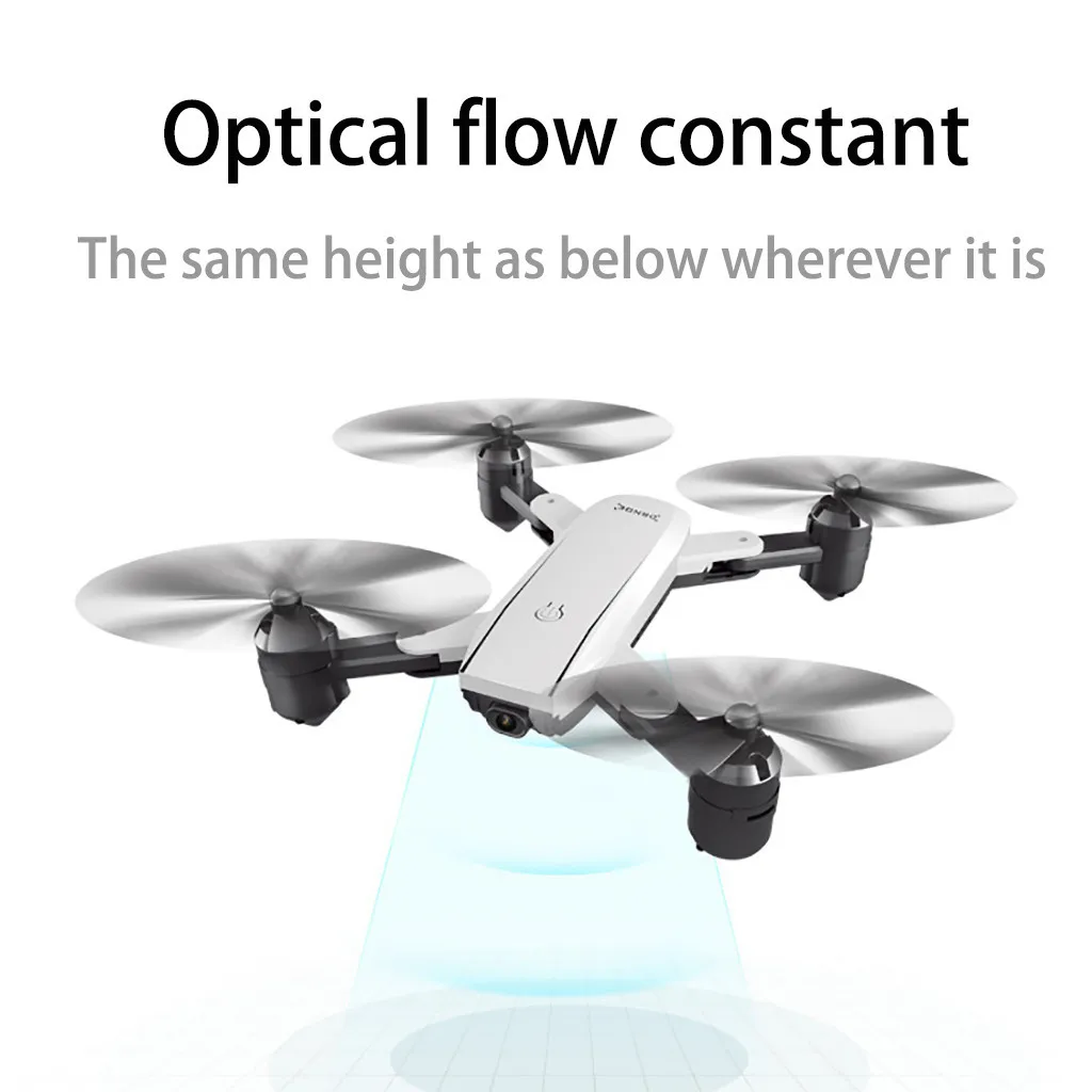4K HD камера 2 4 Ghz 4CH wifi FPV оптический поток двойная квадрокоптер Дрон Начинающий