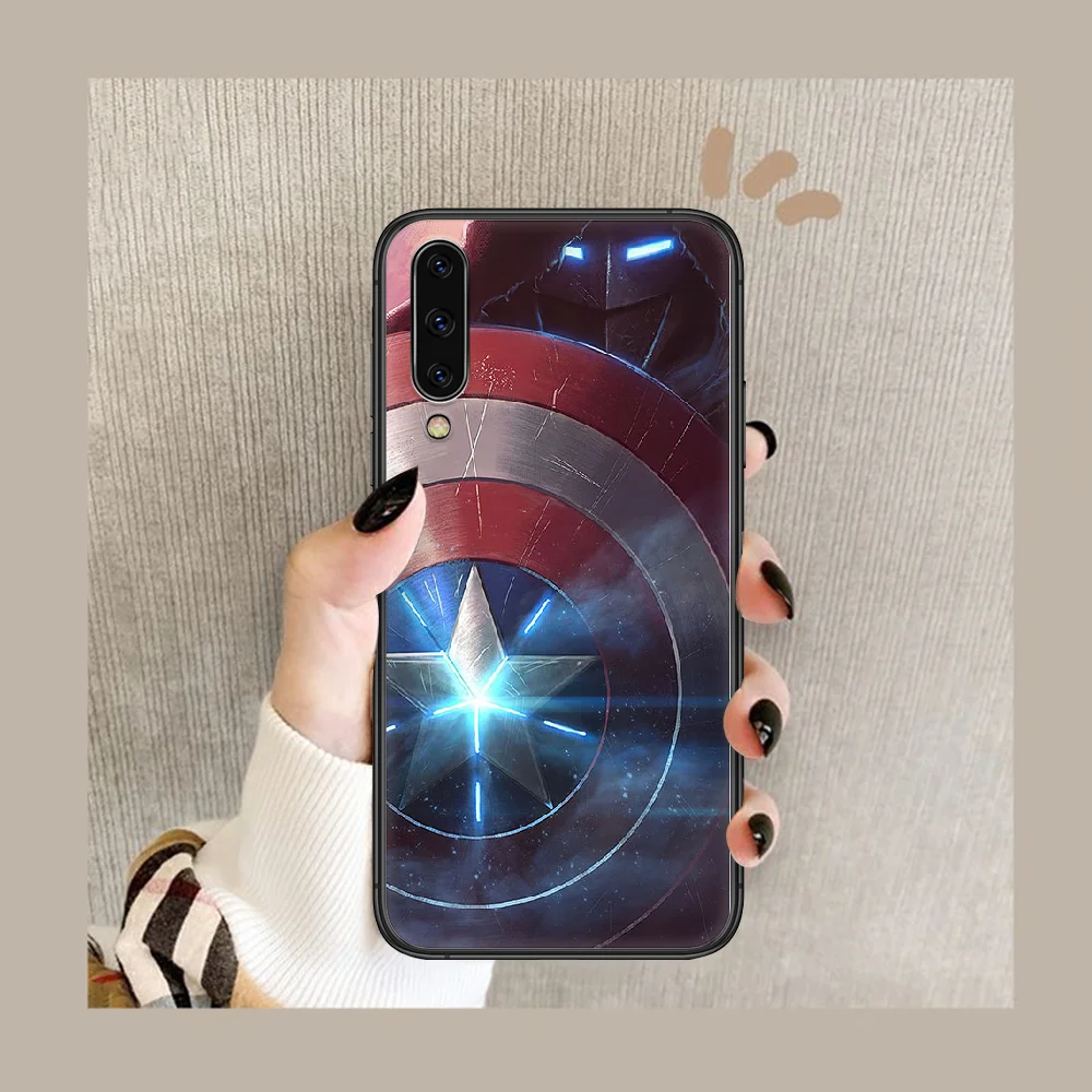 

Super hero America Captains Phone Case Cover For Samsung Galaxy A10 A20 A30 E A40 A50 A51 A70 A71 J 5 6 7 8 S black Prime Luxury