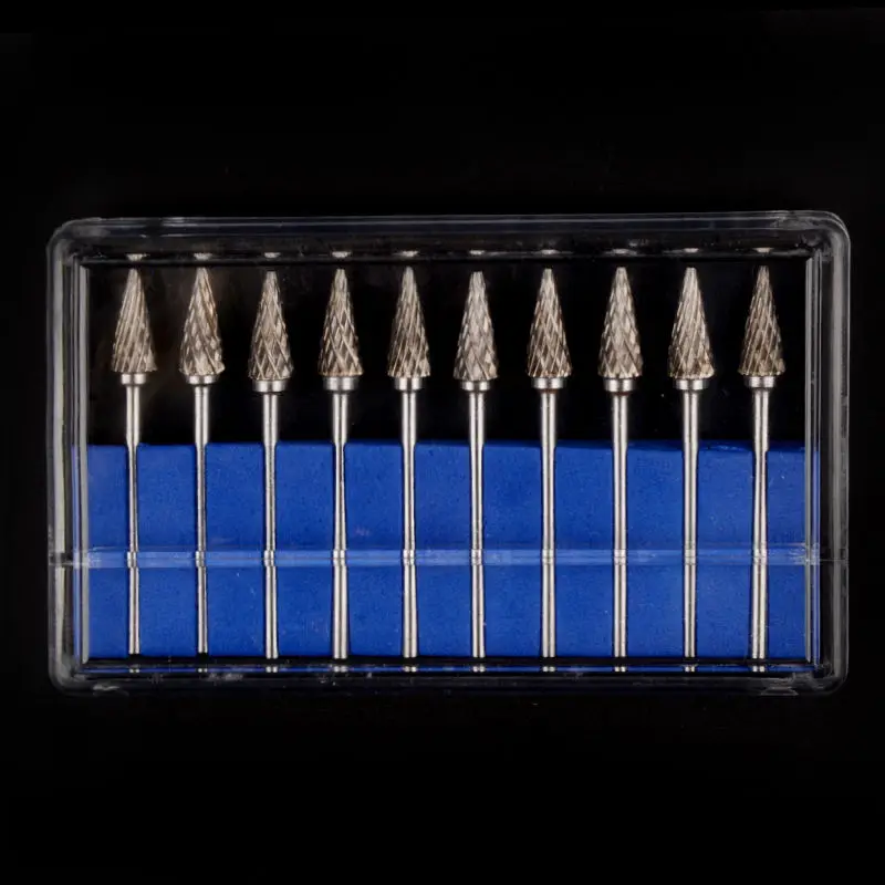 10 шт. Стоматологическая лабораторный Полировальный Инструмент дрели Ассорти