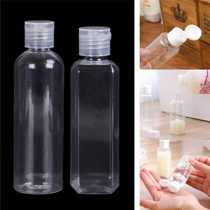 5 шт. Портативный дорожная бутылка 100 мл Пластик бутылки для путешествий суб