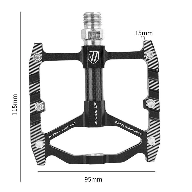 

Aluminum Alloy Bike Accessories Non-Slip Flat Pedals for Bicycle Parts Bicycle Pedal Mountain Bike Pedals Bike Pedal