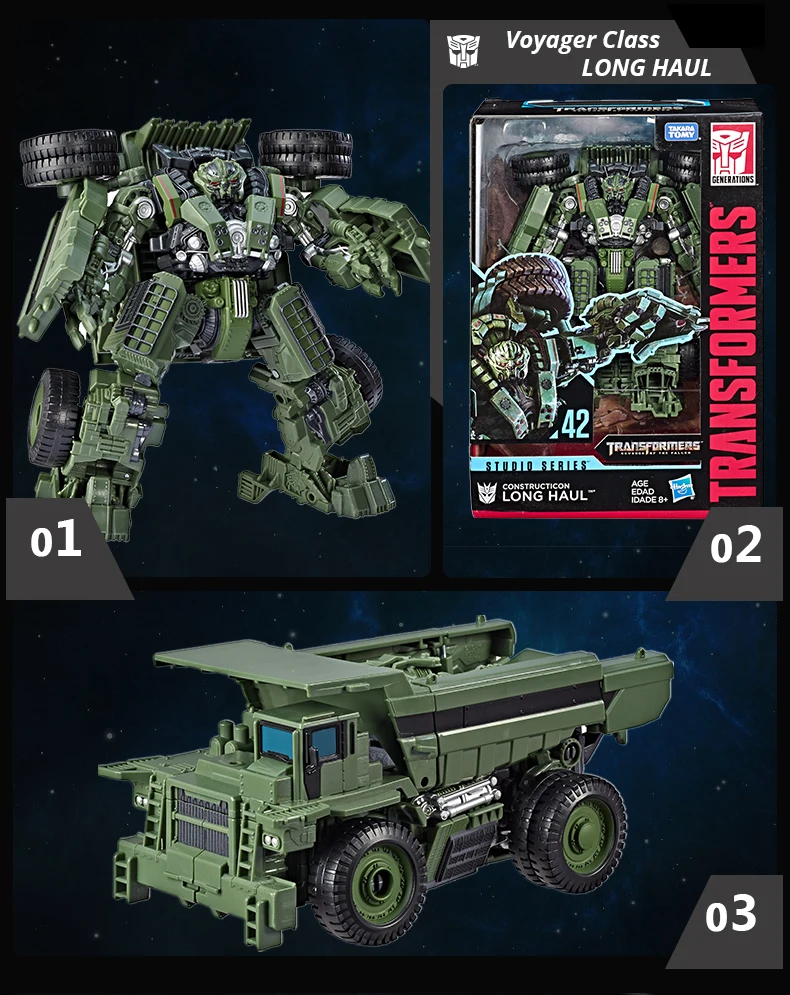 Hasbro Трансформеры игрушки студийная серия Voyager класс SS42 дальний путь SS37 строительство Rampage SS47 высокая башня фигурки