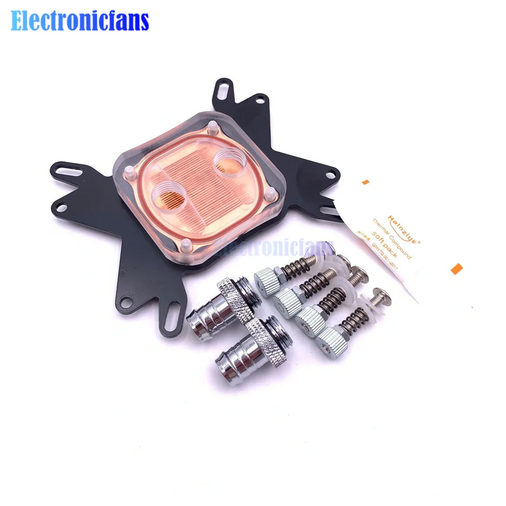 Кулер для процессора типа бабочка радиатор водяного охлаждения ЦП с внешним