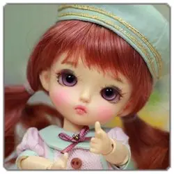 1/8 BJD желтый кристалл куклы
