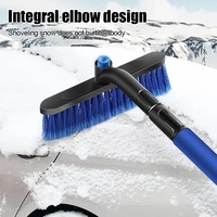 car winter snow bush scraper telescopic handle nonslip snow shovel ice scraper car window cleaner auto cleaning tool accessories