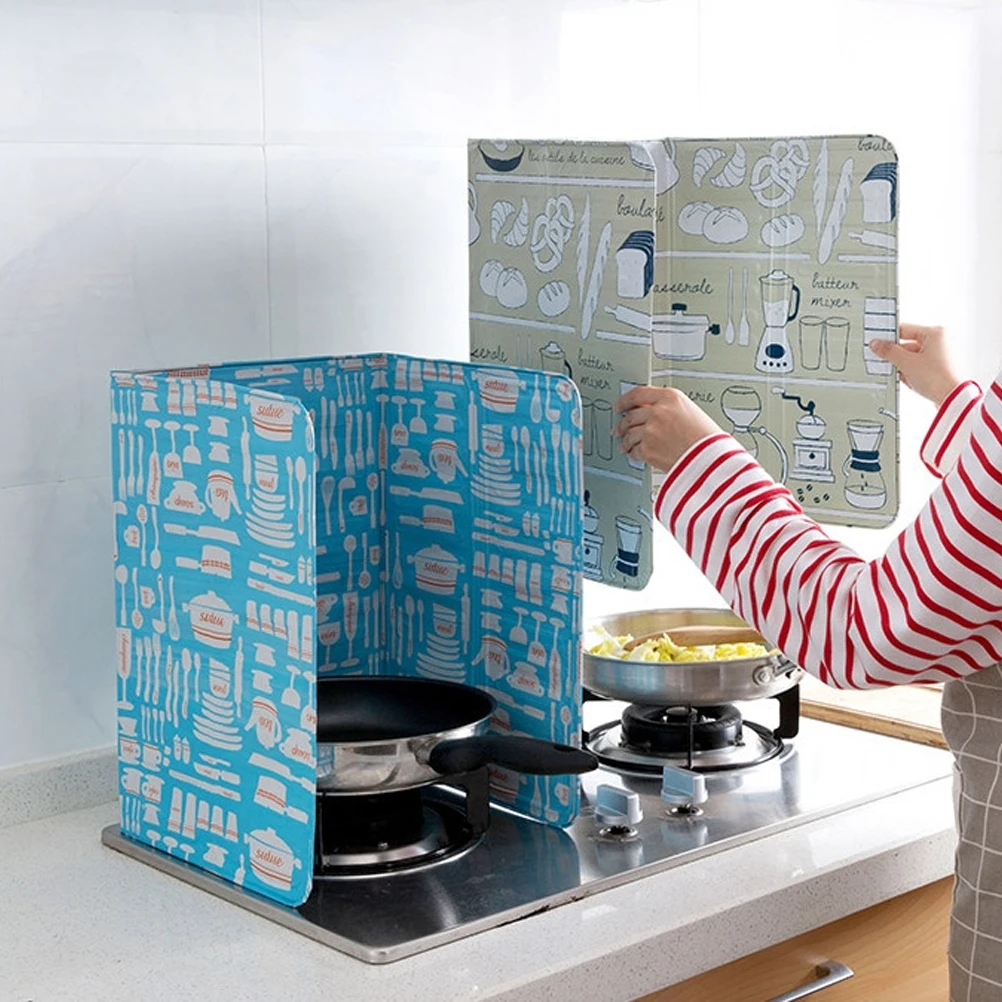 Разбрызгиватель для кухонных плит 2 цвета складной защита от брызг|Экраны брызг| |