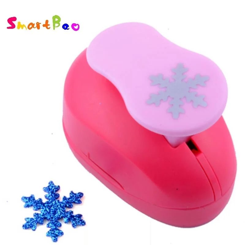 Маленький Снежинка дырокол для скрапбукинга инструменты рукоделия ширина узора