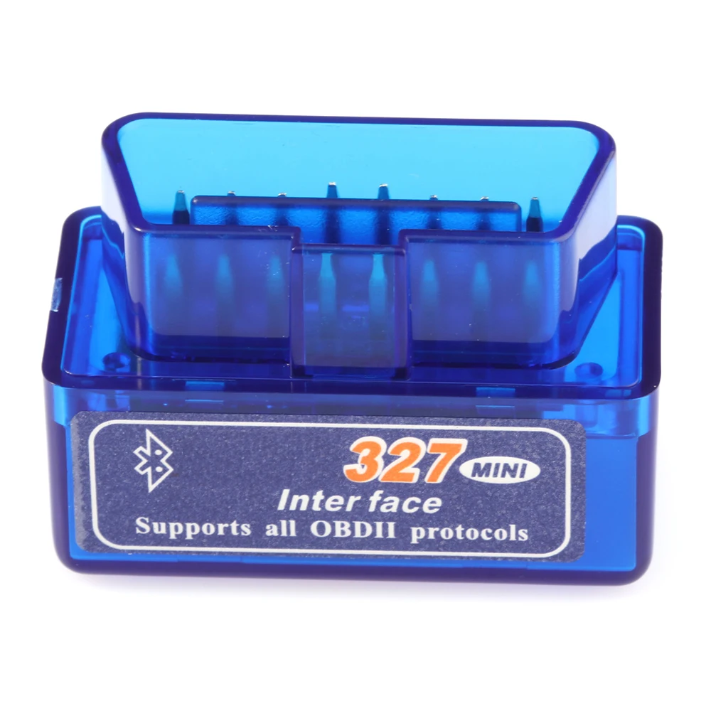 

Mini OBD2 Bluetooth v2.1 wafer chip automobile fault detector