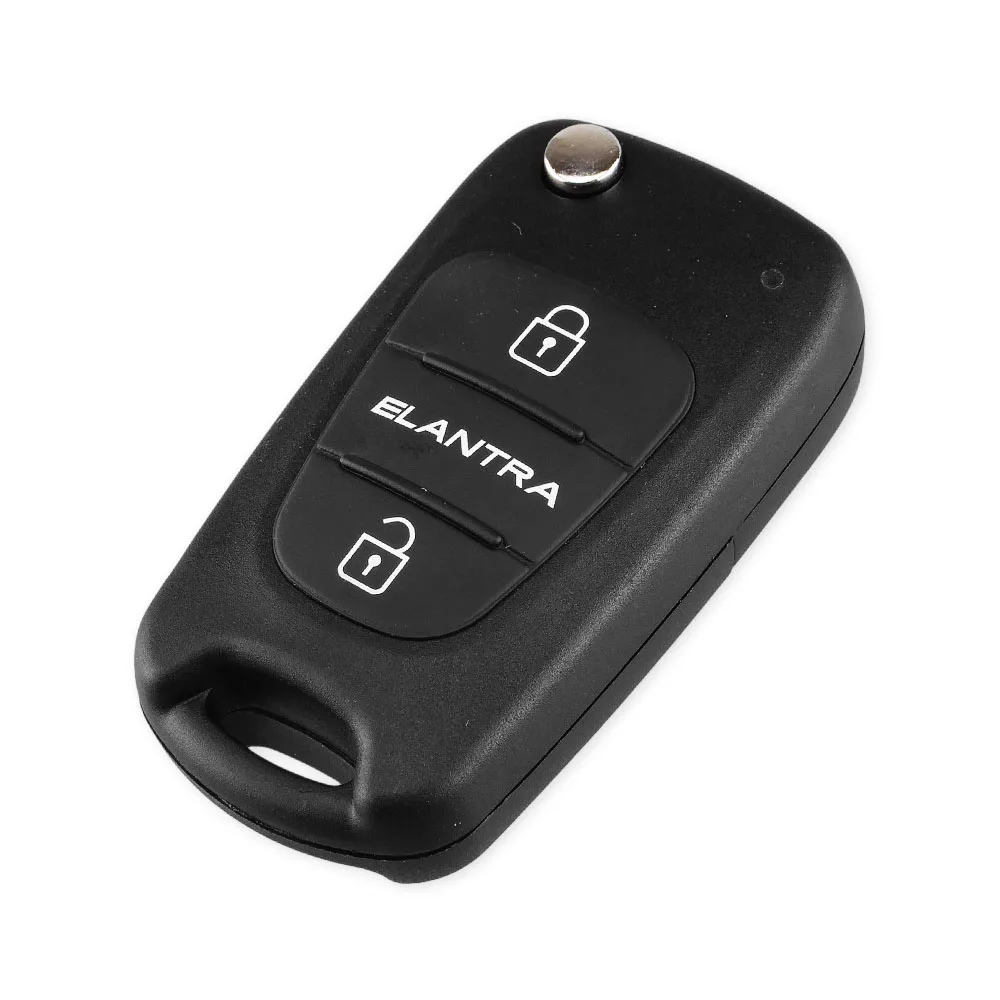 Запасной раскладной чехол для автомобильного ключа KEYYOU HYUNDAI Elantra 3 кнопки с