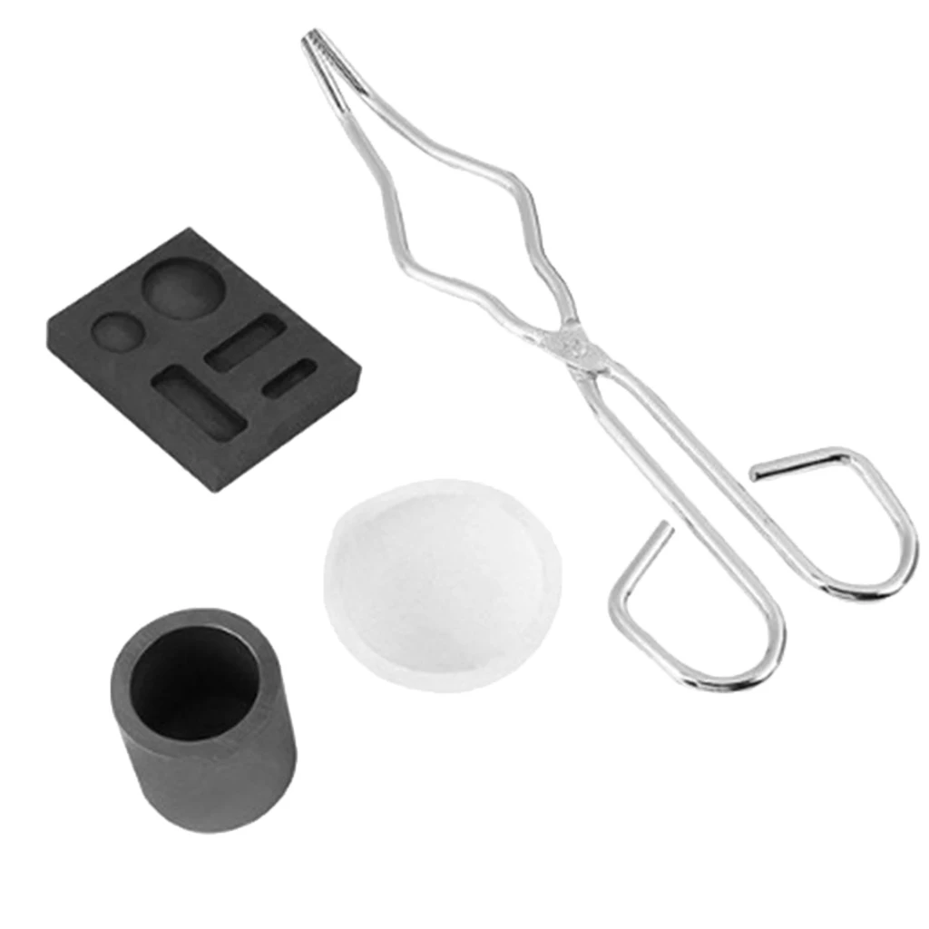 14 мл графитовый тигель набор щипцы и чаша для золота кварца плавления | Украшения