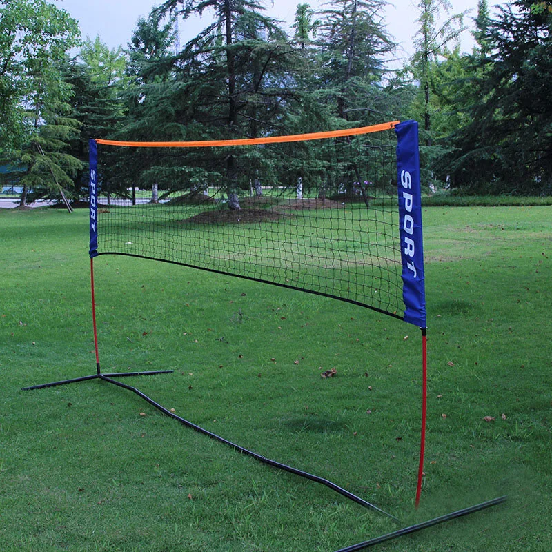 2021 Новая горячая Распродажа портативная сеть для бадминтона стенд и столбы игры