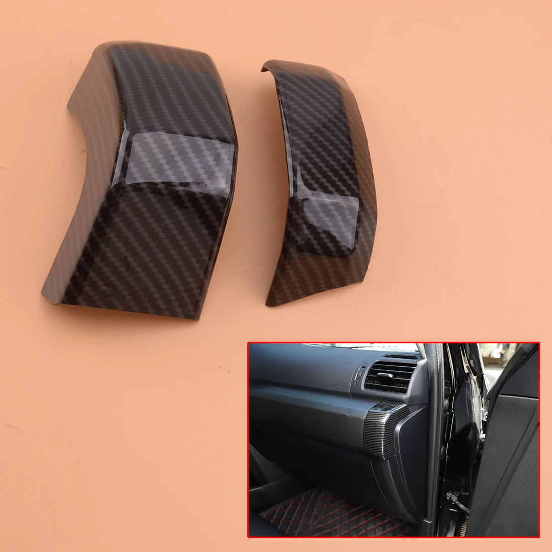 

2 шт., лента для приборной панели автомобиля, подходит для Toyota 4runner 2010 2011 2012 2013 2014 2015 2016 2017 2018 2019 2020