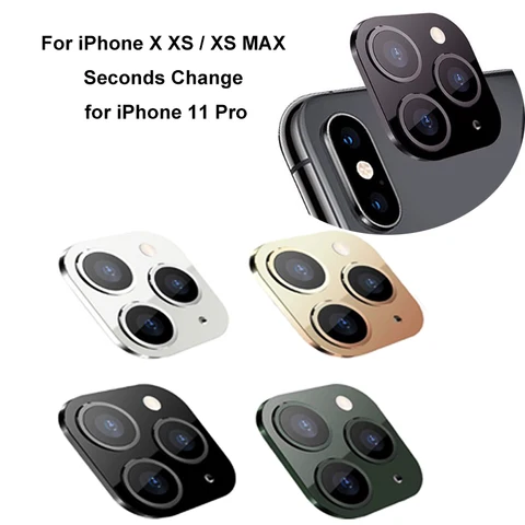 Чехол для объектива камеры для iPhone X XS / XS MAX 11 Pro, 2,6X2,7X0,3 см - изображение