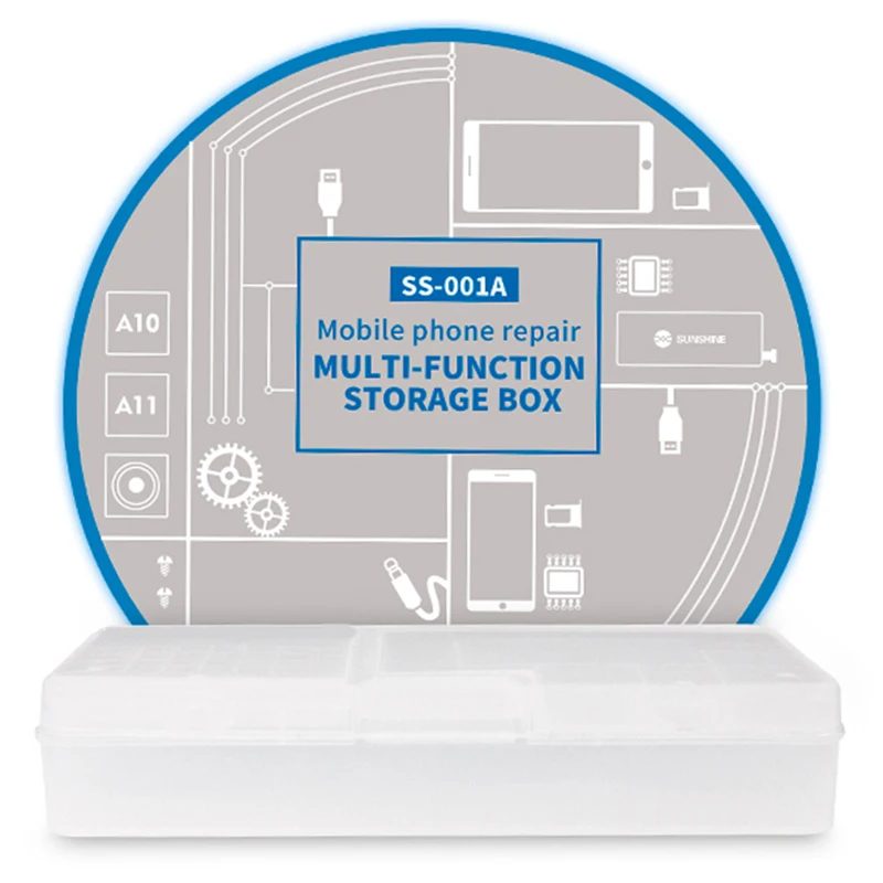 10 шт./лот мобильный телефон коробка для ремонта инструментов хранения Iphone