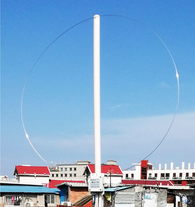 Фото MLA30 MLA30 + K180WLA активная Магнитная Петля антенна HA SDR петля антенна короткая волна радиоантенна низкий уровень шума 100 кгц-30 МГц 0,1-180 МГц №4