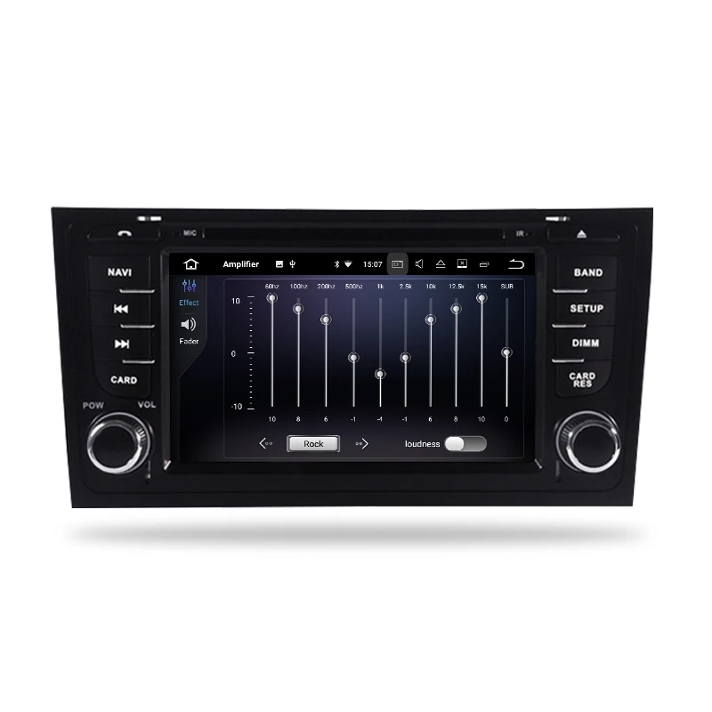 Автомобильный DVD плеер Android 9 0 GPS навигация мультимедийная стерео система для AUDI A6