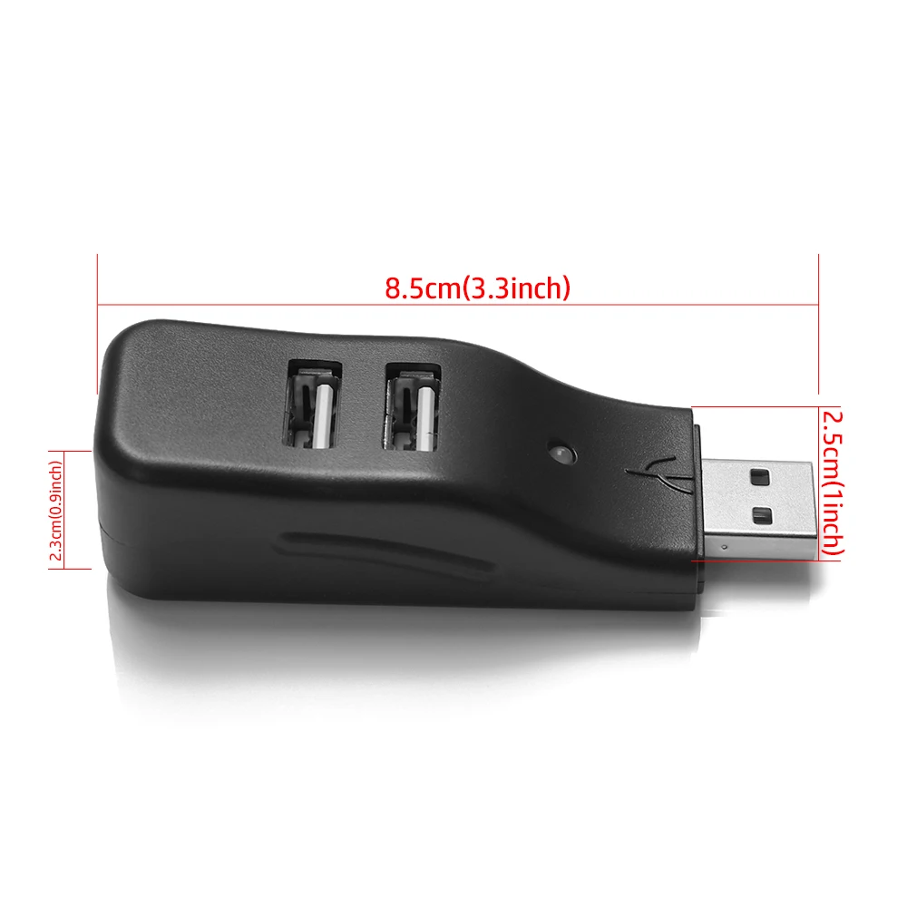 

Universal Mini 4 Ports USB 3.0 Hub High Speed Data Transfer Splitter Box Adapter Portable USB Expander For PC Laptop MacBook Pro