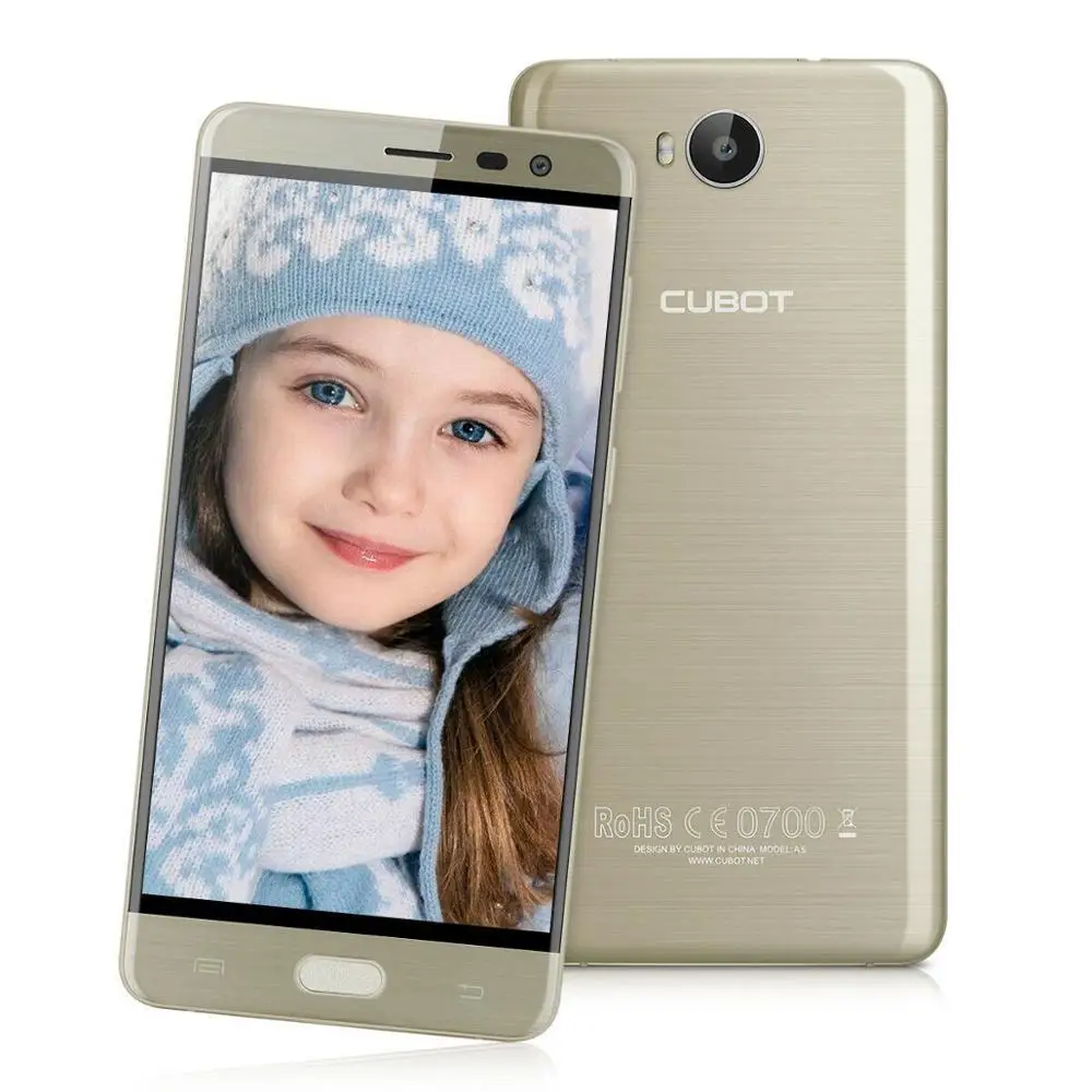 Cubot A5 смартфон MT6753 Восьмиядерный 5 &quotFHD 3 ГБ + 32 Гб мобильный телефон Android 6 0