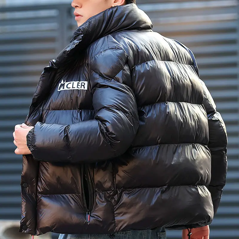 

New winter men jacket bread clothing short coat trend cotton-padded for men brand fashion jacket for couples warm