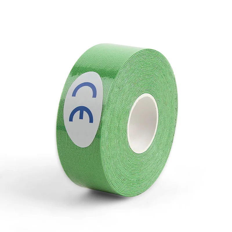 2.5cm green 2 размера фитнес кинезиоложная лента Атлетическая Спорт восстановление обвязка тренажерный зал Теннис Бег колено Защитная муфта для мышц - Цвет: 2.5cm green