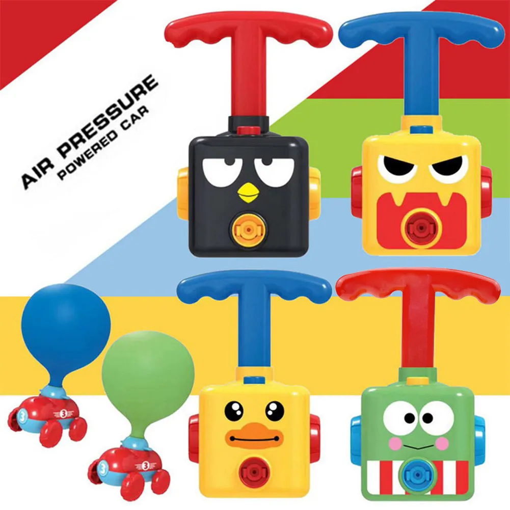 Детская семейная инерционная сила шар автомобиль научный эксперимент игрушка