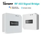 Sonoff RF мост 433 МГц WiFi умный дом автоматизация переключатель широкий диапазон управления для IOS Android eWeLink App