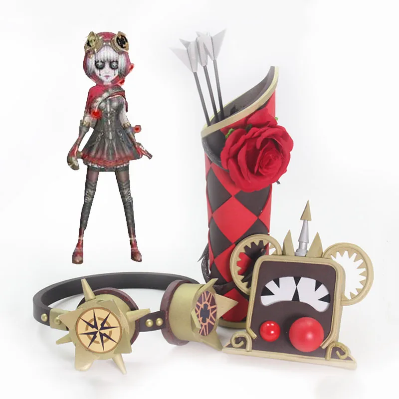 

Игрушка для косплея персонажа маскарадной команды персонажа V, Трейси резник, красный реквизит для Хэллоуина, рождественской вечеринки, игр...