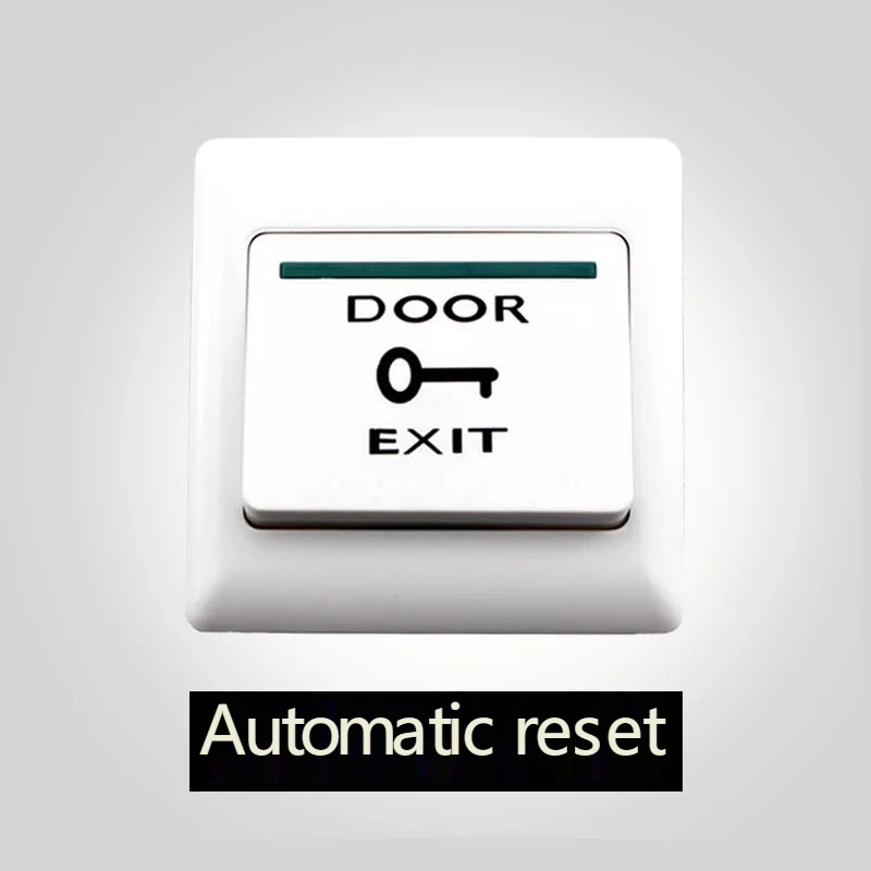 

Type 86 concealed wall access switch exit button emergency button doorbell reset switch