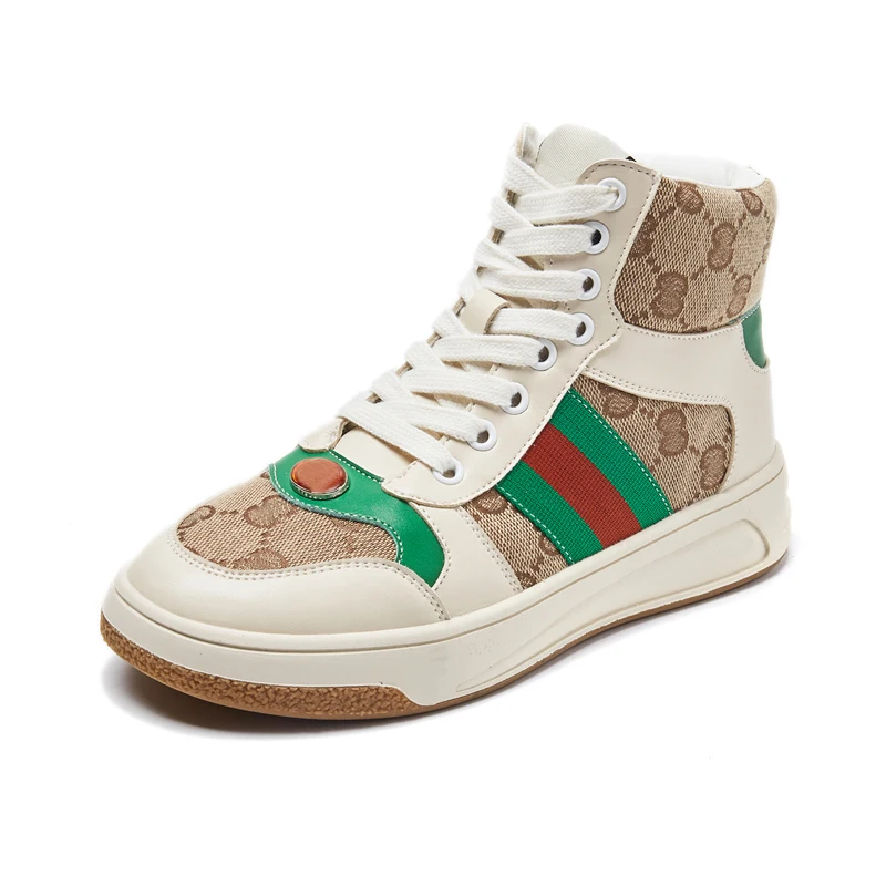 Новые кроссовки Женская обувь Высококачественная из натуральной кожи