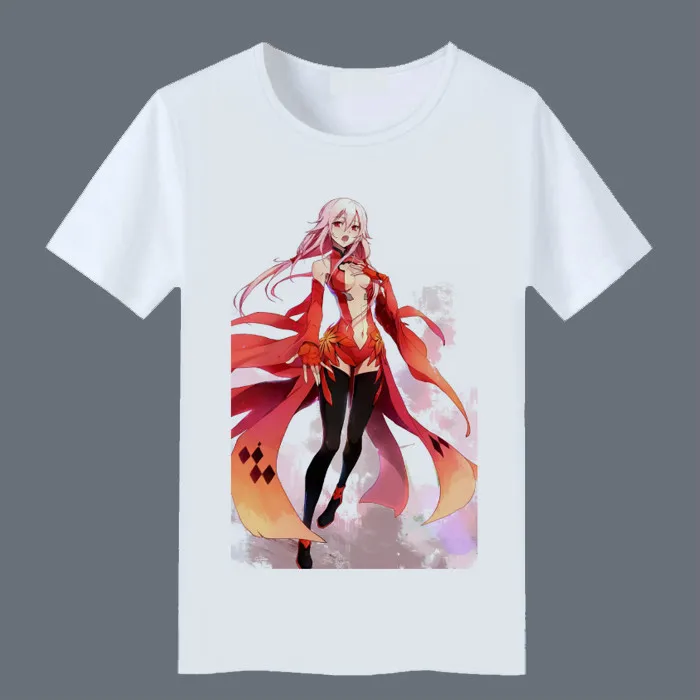 Guilty Crown косплей футболка OUMA SHU Футболка с принтом персонажей из мультфильмов