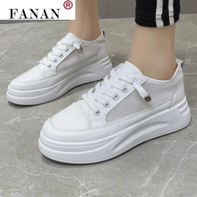 

2021 New Spring Fashion Comfortable Breathable Mesh Elastic Band Vulcanized Shoes Deep Mouth Women's Casual Shoes Sports Shoes