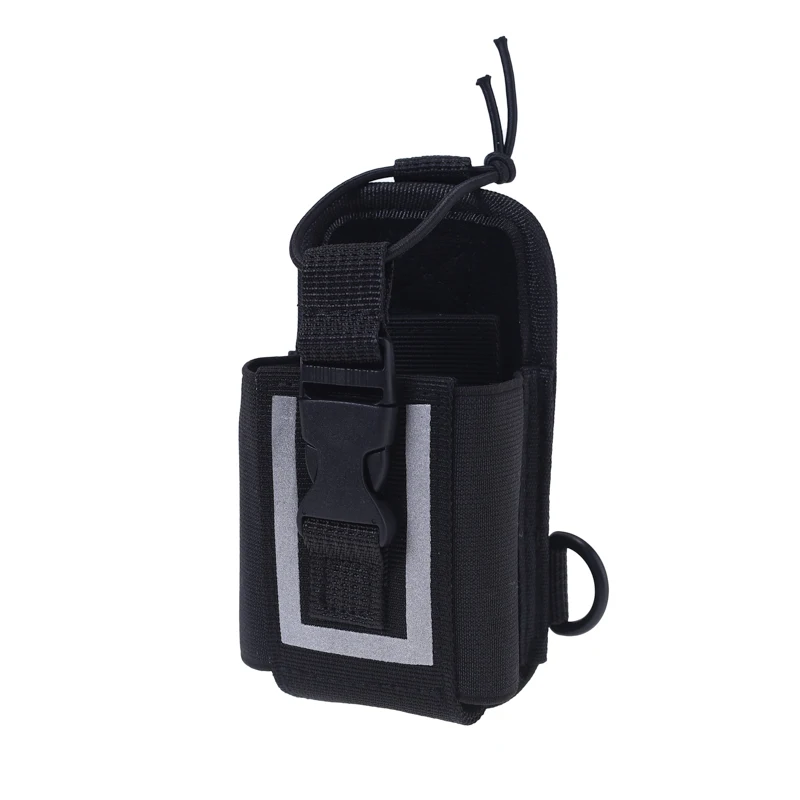 Big Nylon Carry Case Fluorescent Cover Holder For Walkie Talkie BaoFeng UV-5R TYT Yaesu Mototrola Hytera ICOM Kenwood Radio