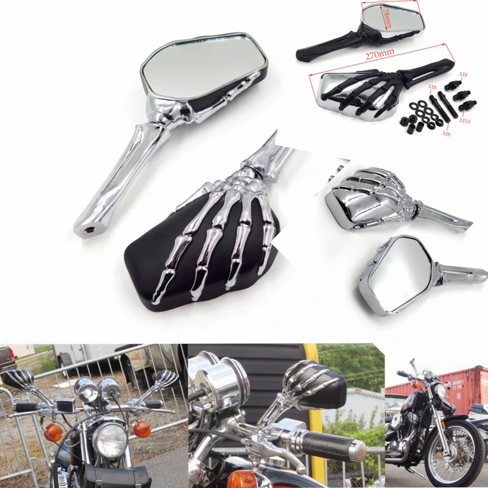 Послепродажное зеркало для мотоцикла Honda/Kawasaki/Harley Heritage Springer Sportster Dyna Glide Softail V Rod