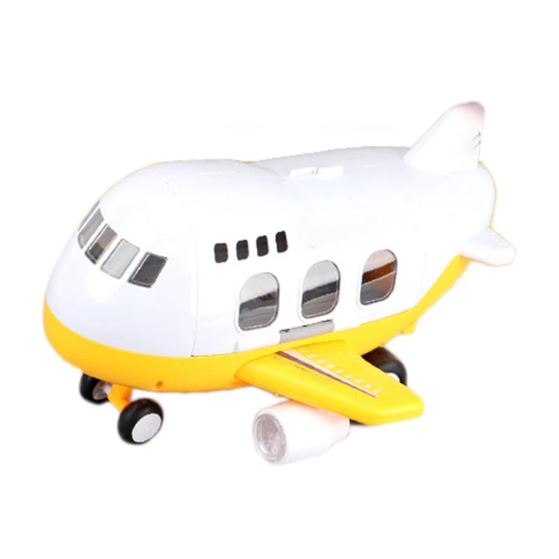 Музыкальный трек игрушка самолет модель Taxiing большой раннее образование